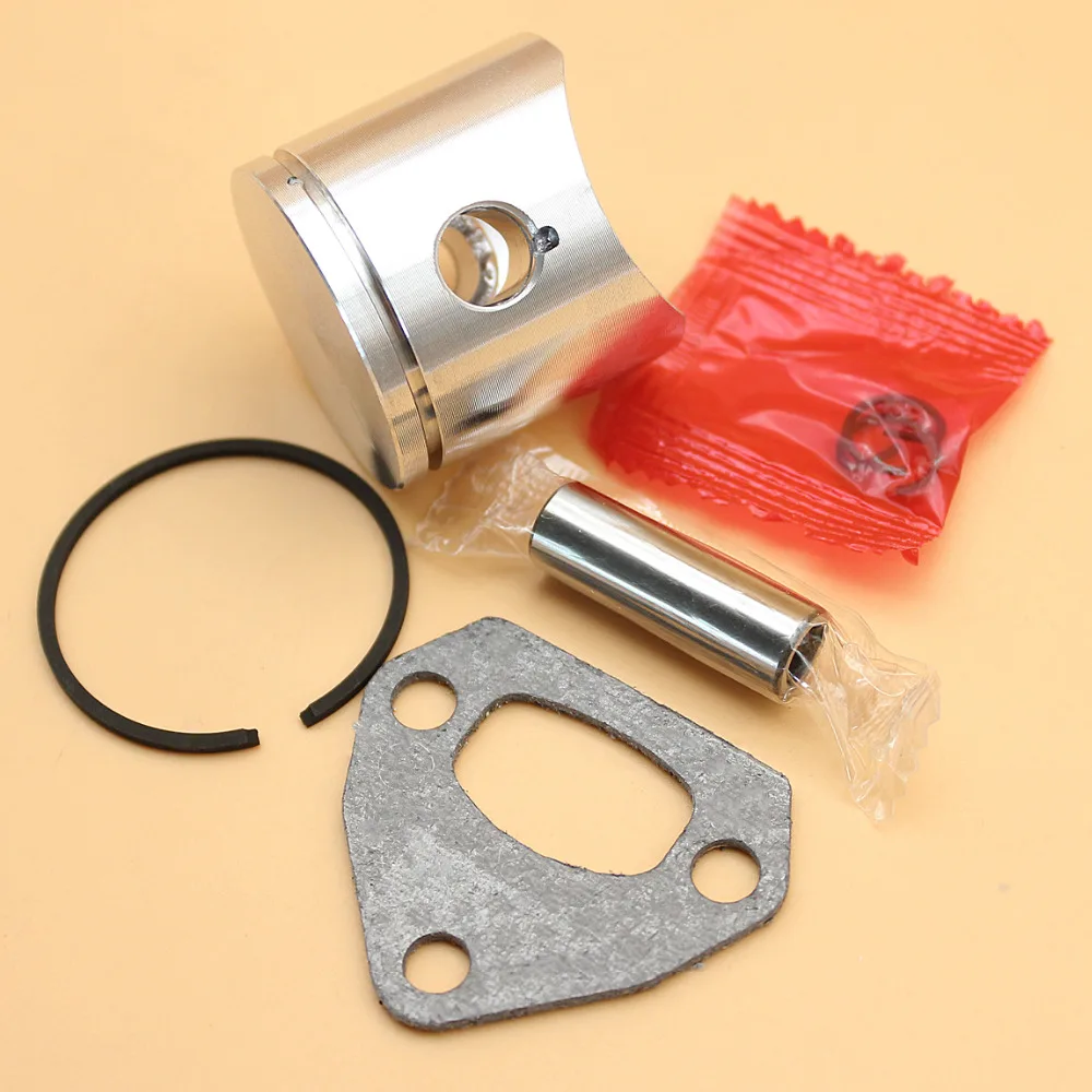 38mm Piston Ring Muffler Gasket Kit For Husqvarna 136 136LE 137 137E 36 142 142E Chainsaw Engine Motor Parts motosierra gasolina