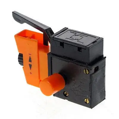 250V 4A Lock on Power Tool Electric Hand Drill Speed Control Trigger Switch