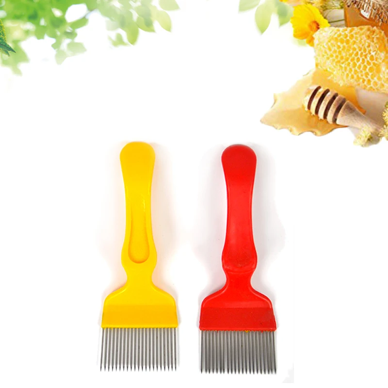 One Piece Thin Needle Type Honey Fork Knife Scraper Tools Bees Bee Equipment Comb Cut Cutter Dipper