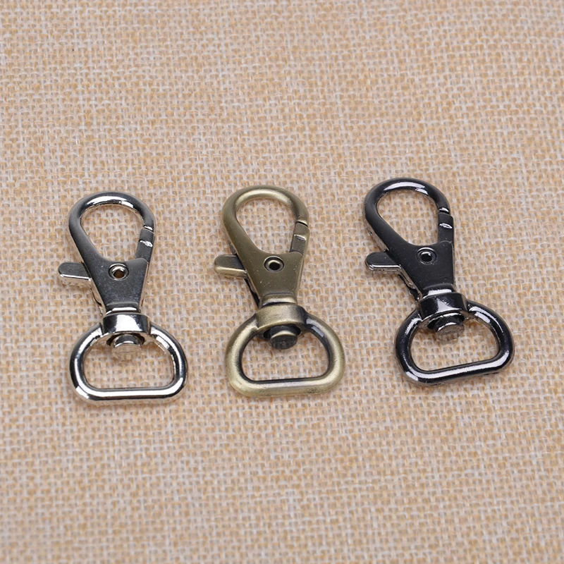 

3/4 Inch (inside wide) Lobster Swivel Clips with Silver ,Bronze ,Gunmetal Choice