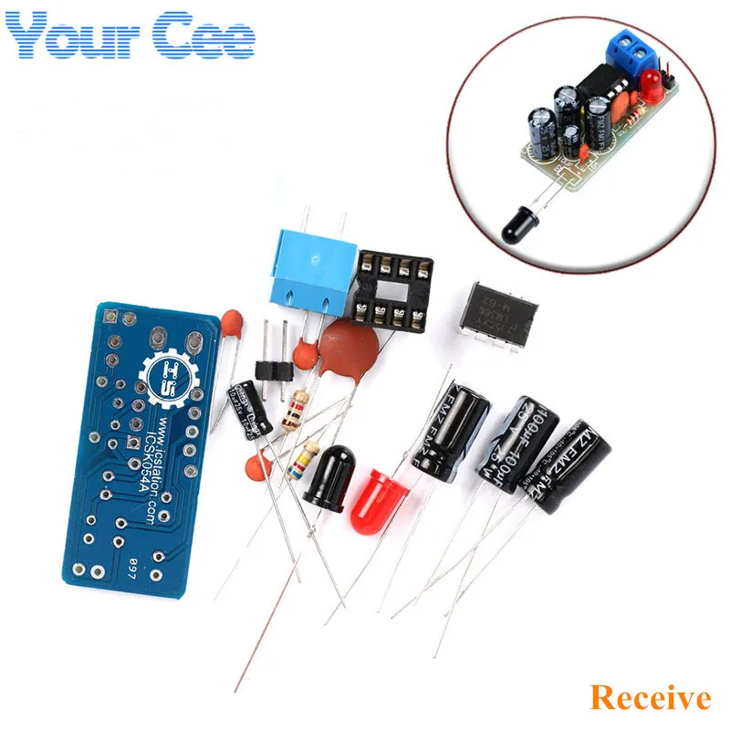 DIY Kit Infrared Wireless Module WIFI IR Sound Voice IR Transmission Suite Electronic Production ICSK054A