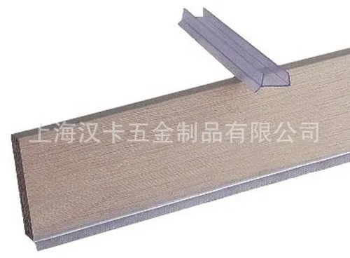 

Transparent retaining strip / seal / cabinets wooden skirting board for retaining / Card 18mm board