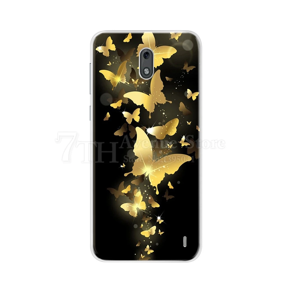 For Nokia2 Nokia 2 Case Cover Soft TPU Case For Nokia 2 TA-1029 TA-1035 Silicone Shell Phone Case Back Cover nokia E1 Coque 5.0\