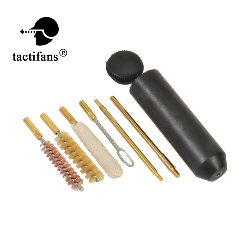 

7pcs Pocket Size Professional Gunsmith Gun Cleaning Tools Kits For Rifle Pistol Cal.38/357/9mm Shooting Paintball Accessories