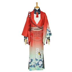 2025 DMMD DRAMAtical Murder Koujaku Cosplay Costume Japanese Kimono Samurai Clothing Full Set