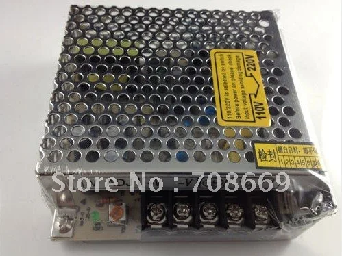Вход 100-240VAC выход 24VDC 0.7A 15W Регулируемый импульсный источник питания