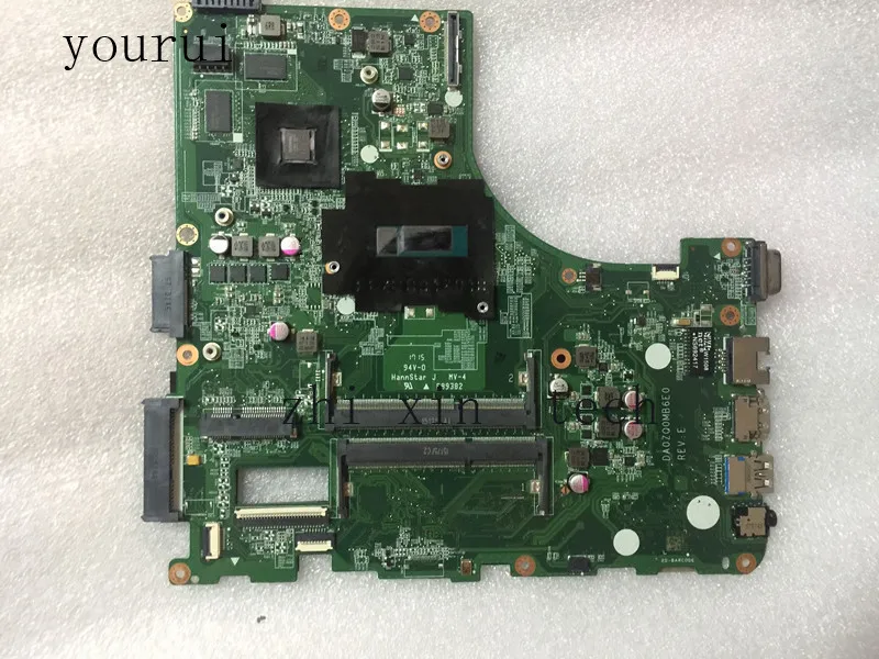 

yourui DA0ZQ0MB6E0 For Acer Aspire E5-471 E5-471G V3-472P Laptop Motherboard i5-4210u CPU DDR3 Fully Test ok