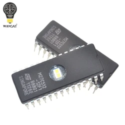 Free shipping 10pcs new ST M27C512-12F1 M27C512-10F1 27C512 DIP-28 EPROM IC CHIPS Drive IC