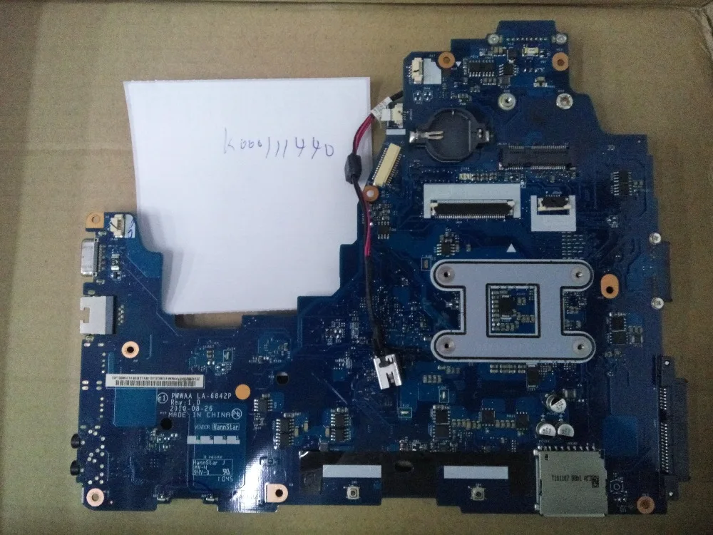 LA-6842P K000111440 HM55 C660 اختبار بواسطة نظام اللفة اللوحة