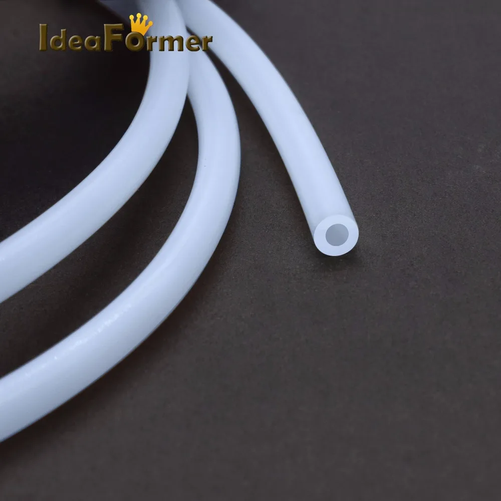 IdeaFormer 3D Printer 10M PTFE Tube PiPe For V5 V6 J-head Hotend Bowden Extruder 1.75mm 3mm Filament ID 2mm 3mm 4mm Parts