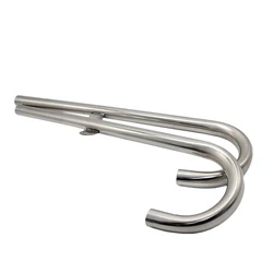 Ural CJ-K750 M72 retro engine exhaust Stainless steel 24 HP 32HP case For BMW R50 R1 R12 R 71