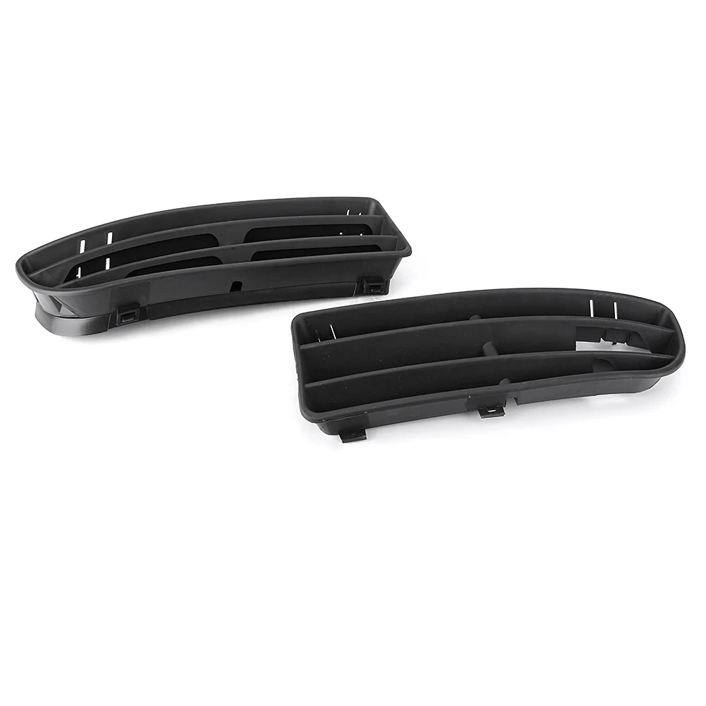 Car Front Bumper Grill Lower Side Vent Grille Cover Set For VW Volkswagen Jetta Bora MK4 1999 2000 2001 2002 2003 2004 2005