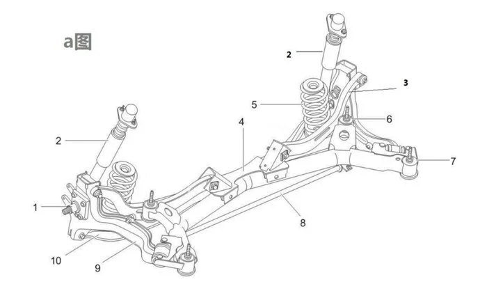 1pcs rear suspension arm for SAIC MG6 ROEWE 550 Auto car Motor part The rear suspension arm Swing arm of automobile