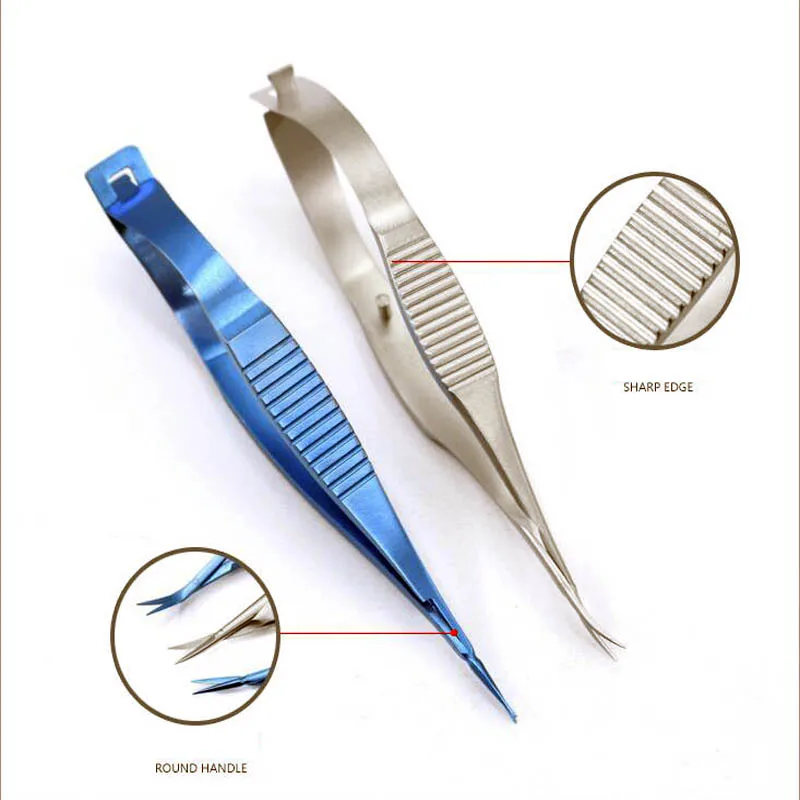 Titanium Tlloy Surgical Instruments Ophthalmic Microsurgical Dental Instruments Needle Holders/ Scissors/Tweezers