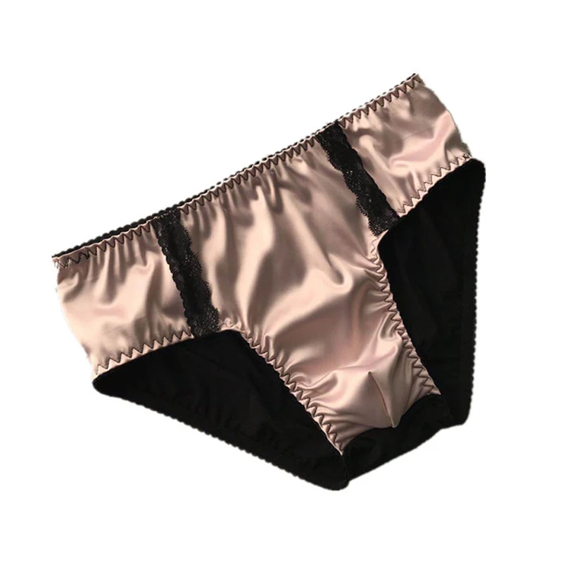 Sexy Nylon Underwear For Men Softy With Penis Pouch Breathable Low Rise Funny Gay Male brief Underpants Panties sissy