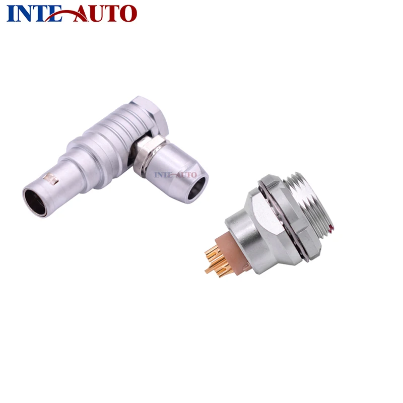 6 pins circular push pull connector,Metal elbow Plug,electrical panel receptacle, china Stanexco FTHG.0B.306 EZEG.0B.306