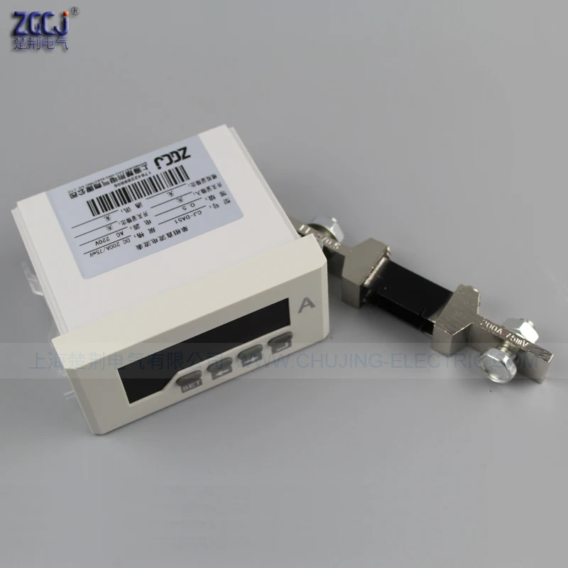 DC 0-200A current meter 200A panel ampere meter with current shunt