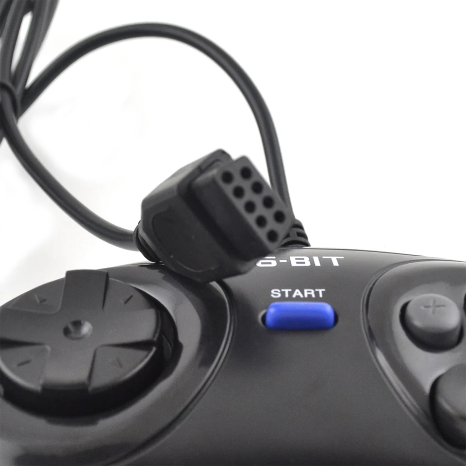 Game controller for SEGA Genesis for 16 bit handle controller 6