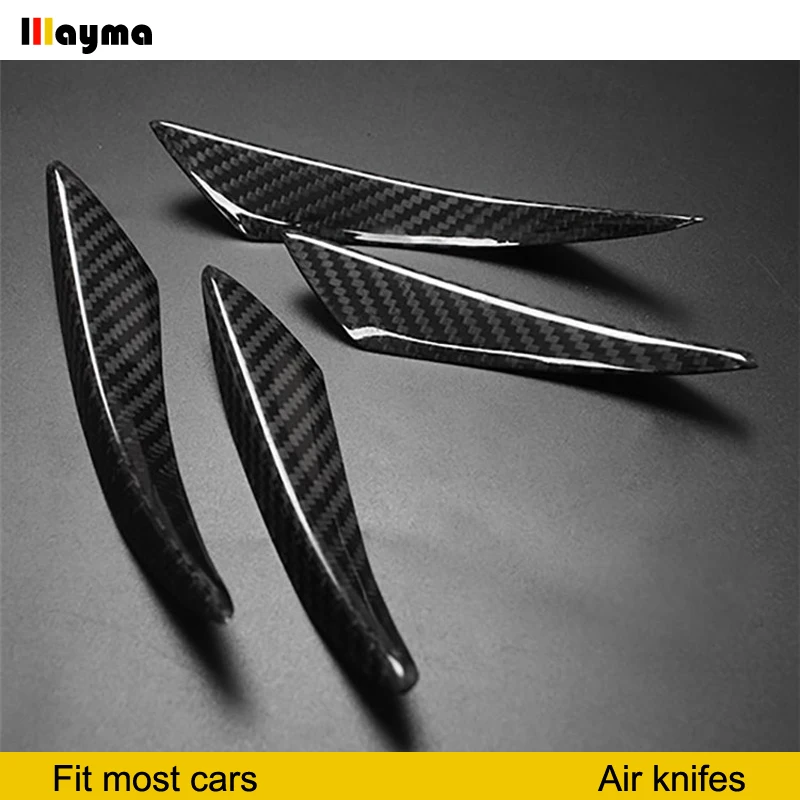 Carbon Fiber Car Air Knife DE APRONS For Audi A4 B8 B9 Z4 E89 GT 86 BRZ 3 series E90 E92 F30 F80 m3 F10 M5 w204 W205 c200 c250