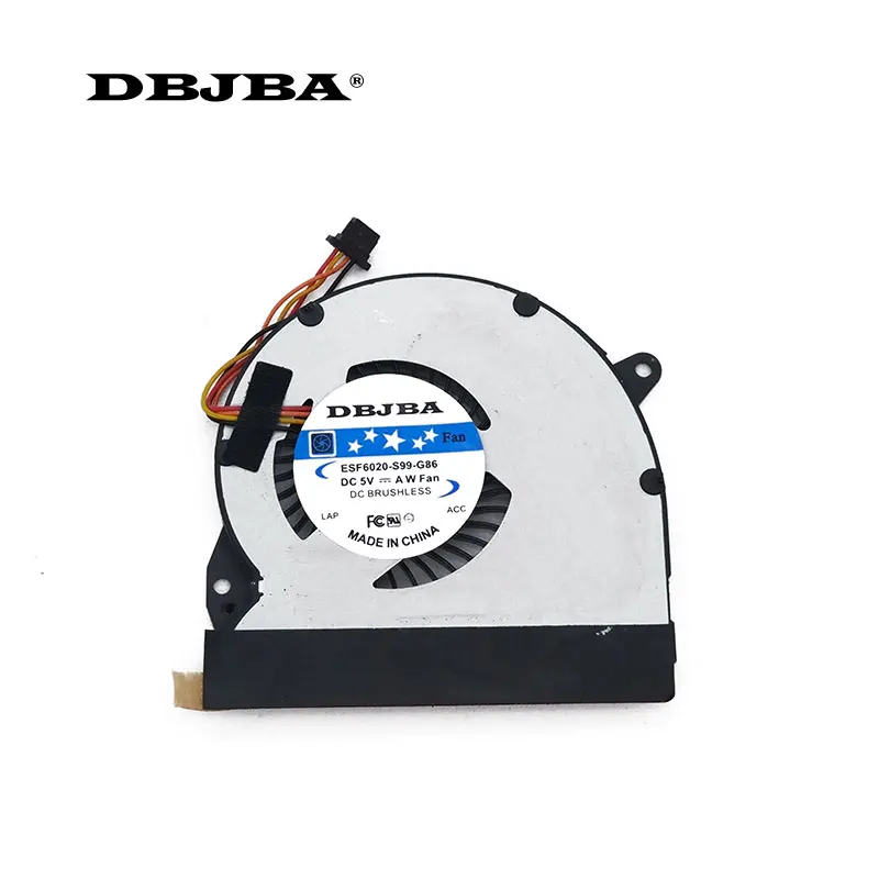 

Laptop GPU Cooling Fan for Asus Eee Pad EP121 B121 KDB05105HB-AH1F UDQFRYH80DSA DC 5V Fan