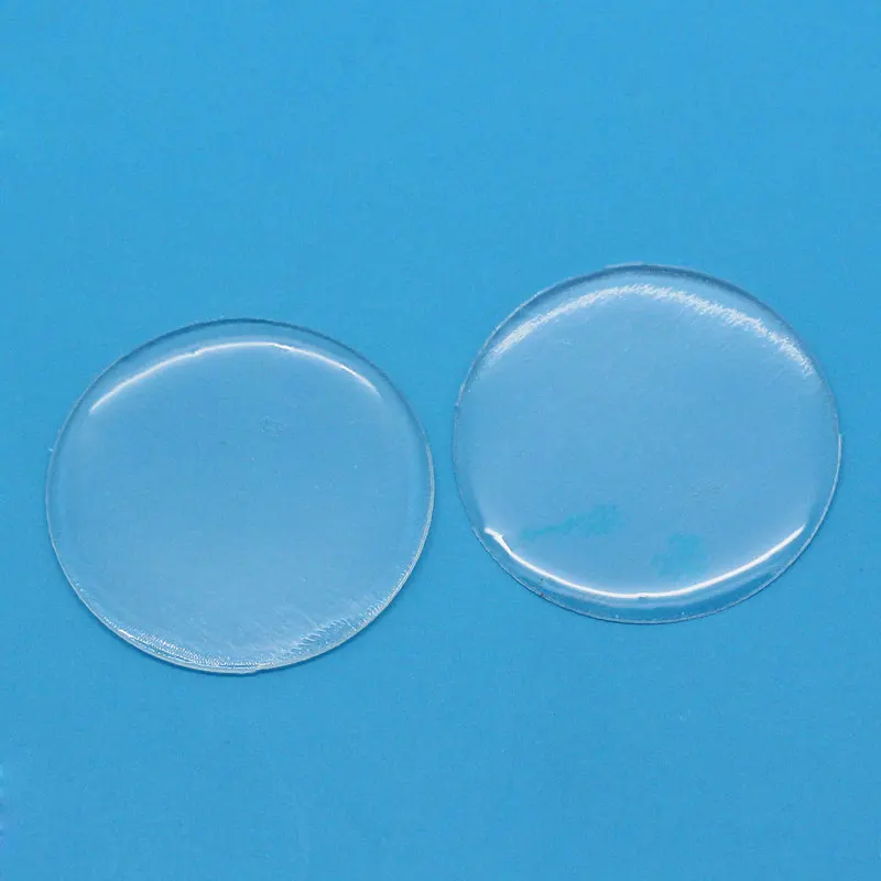 30Pcs Epoxy Domes Stickers Cabochons Clear Round Resin Crafts Embellishments Scrapbook Findings 10mm(3/8\