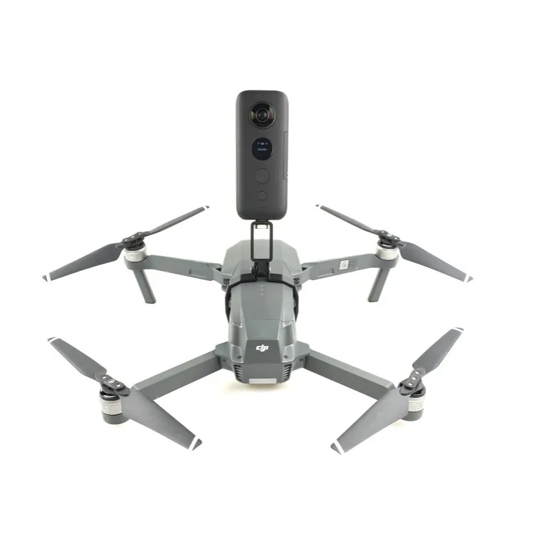 Insta 360 One X Camera Bracket Panoramic Sports Camera 360 Degree VR Top Mount Holder Fixed Clamp Adapter Mavic Pro 2 Pro Zoom