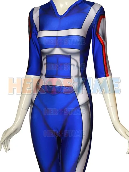 Palestra Uniforme Mio Eroe Cosplay Costume 3D Stampa Spandex Zentai tuta Cosplay Costume di Halloween Tuta Custom Made