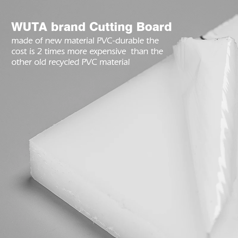 WUTA 20x12cm High Quality PVC White Cutting Board Rubber Mallet Mat Leather Craft Tools For Cutting Punching Stamp 2Type Choose