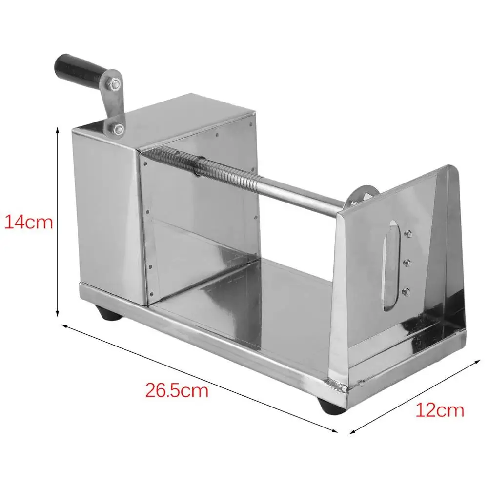 Hot Koop Manual Rvs Twisted Aardappel Slicer Spiral Franse Fry Groentesnijder