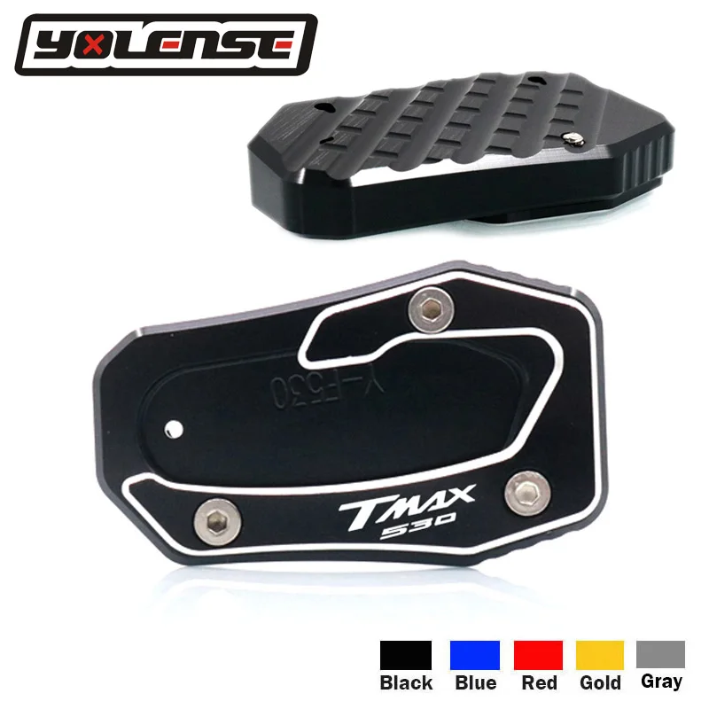 

For YAMAHA TMAX530 TMAX 530 SX T-MAX 530 DX 2017-2022 T MAX 530 SX TMAX 530DX Kickstand Sidestand Stand Extension Enlarger Pad