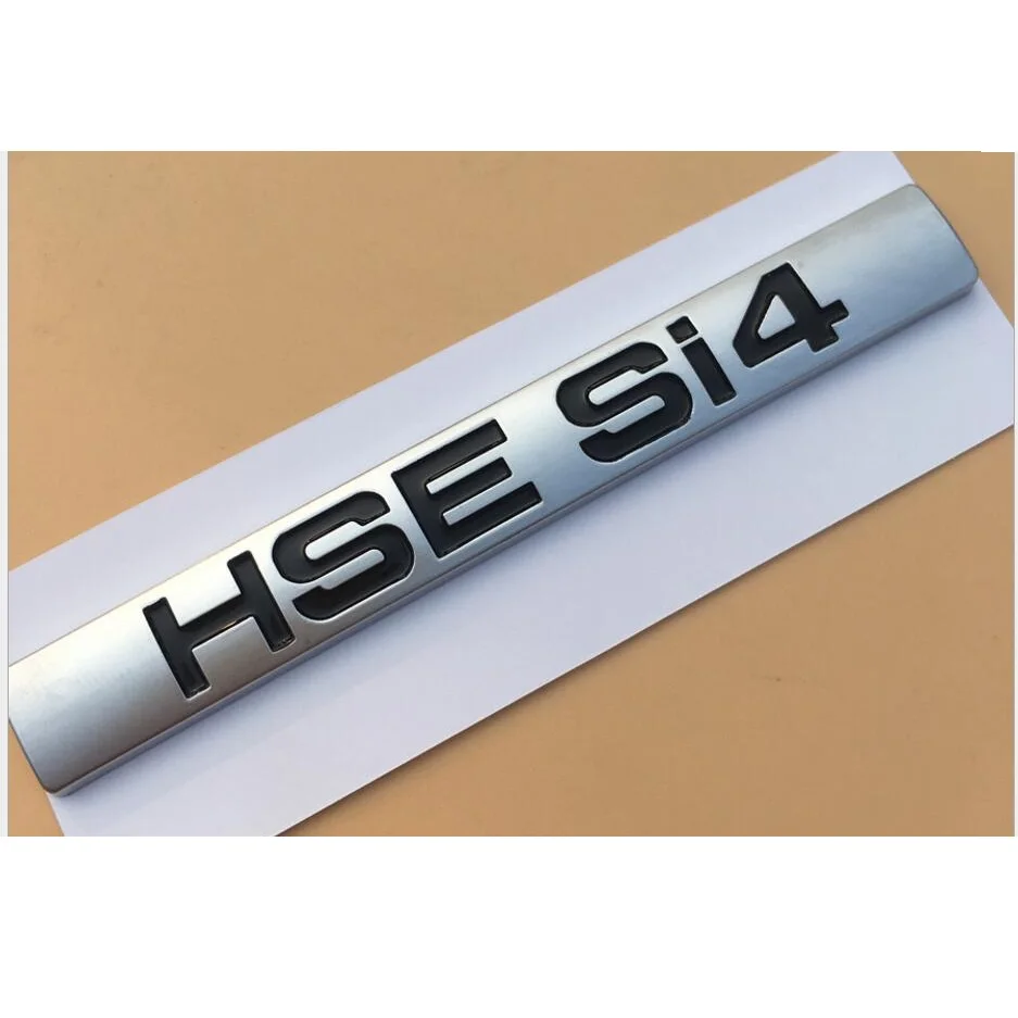 Trunk Letters HSE SDV8 SDV6 Si4 SCV6 LUXURY SUPERCHARGED Autobiography Emblems Badges for  Discovery Range Rover