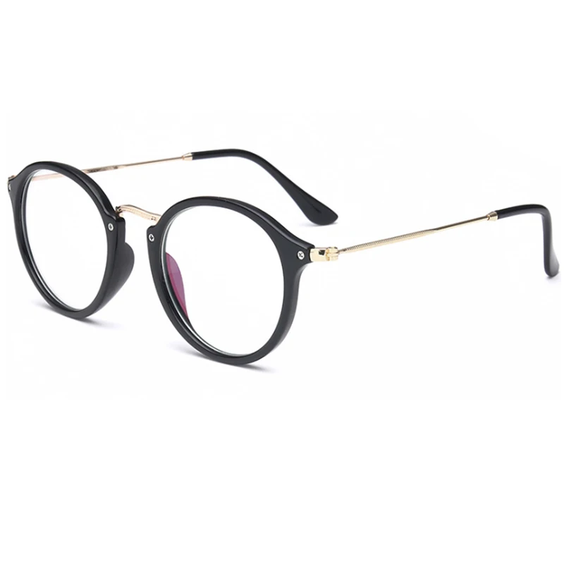 Round Anti Blue Light Glasses Frame women Transparent Computer Spectacles Female Clear Optical Eyeglasses