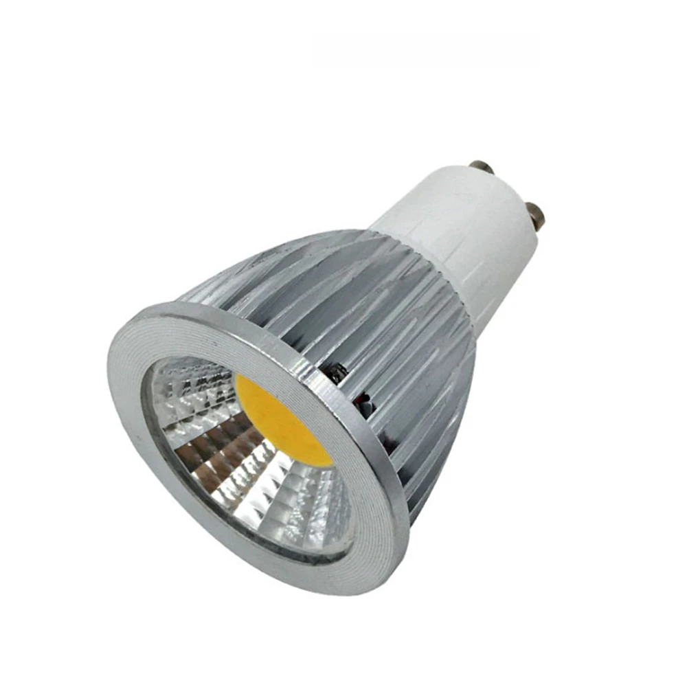 Super Bright GU10 żarówki światła ściemniania Led ciepły/biały 85-265V 9W 12W 15W LED GU10 lampa COB LED światła GU 10 reflektory led