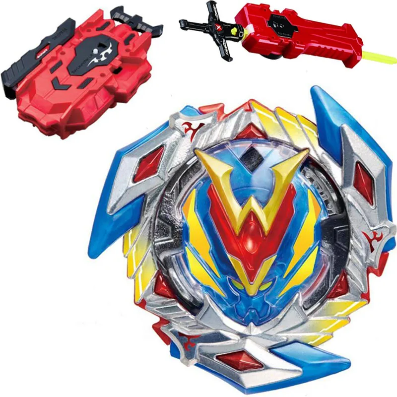 Spinning Top Nightmare Longinus / Luinor STARTER w Launcher B-97 + LR RED Launcher and Sword Launcher