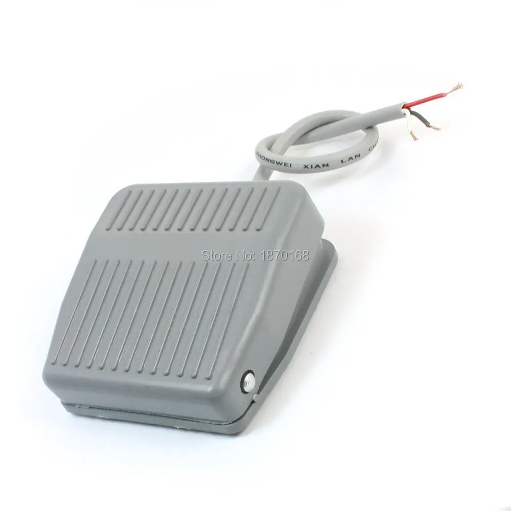 TFS-201 AC 250V 15A SPDT 1NO + 1NC мгновенная прямоугольная Нескользящая ножная педаль переключатель TFS-201