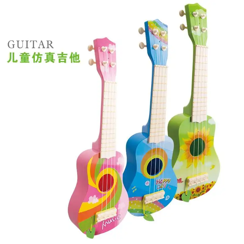 New Toys For Children 4 String Simulation Can Play The Guitar Early Childhood Educational Children's Music Toys 2021