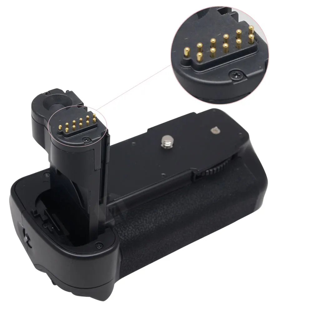 Mcoplus BG-40D قبضة البطارية العمودي لكانون EOS 50D 40D 20D 30D كاميرا استبدال كما BG-E2N Meike BG-E2
