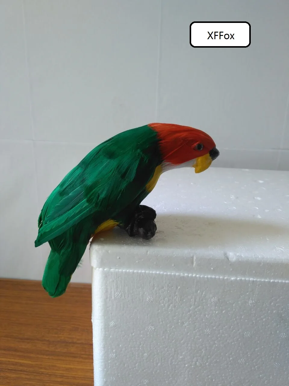 

new real life grenn parrot model plastic&feather simulation parrot bird gift about 20x9cm xf0249
