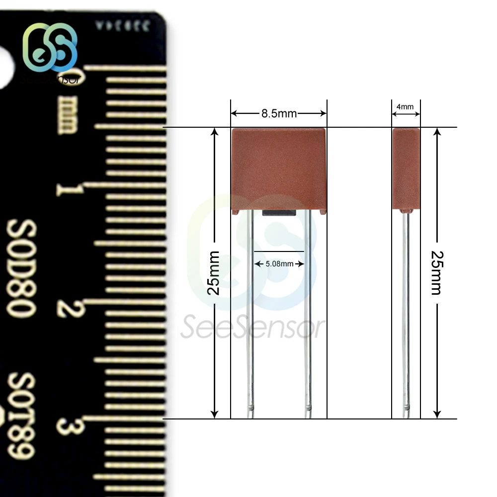 10 pz 1A 2A 3.15A 4A 5A 6.3A 250V 392 fusibile di plastica quadrato TV LCD scheda di alimentazione fusibili comunemente usati fusibile a colpo lento T1A T2A T3.15A