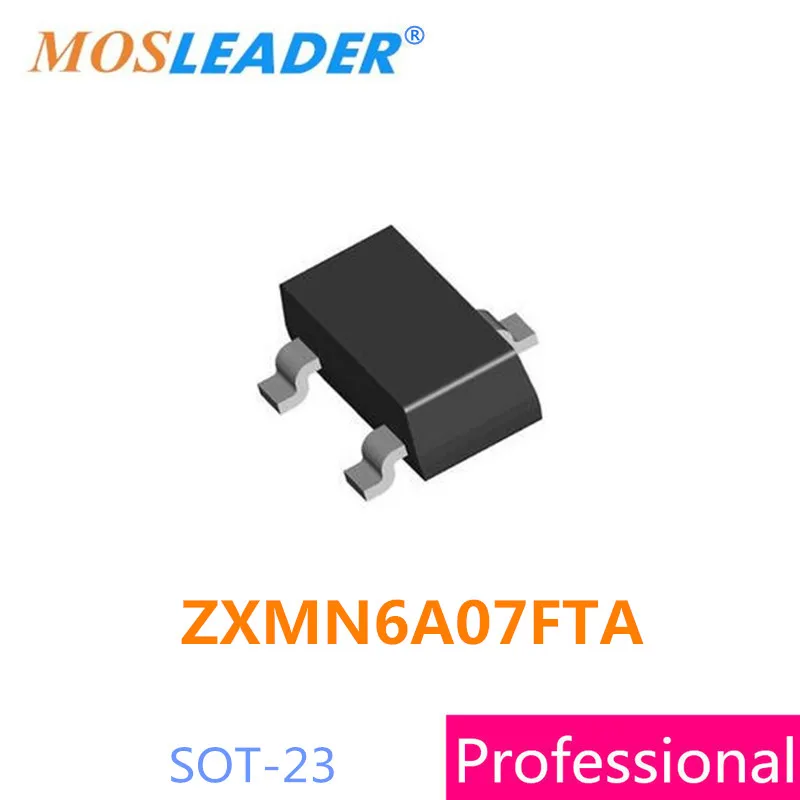 

Mosleader ZXMN6A07FTA 7N6 SOT23 500PCS 3000PCS 20V 60V 1.2A N-Channel ZXMN6A07 6A07 High quality