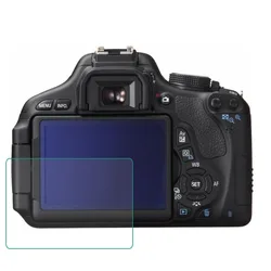 Szkło hartowane osłona etui do aparatów Canon EOS 60D 600D 550D M M2 pocałunek X5 X4 Rebel T3i T2i LCD aparatu folia ochronna na ekran