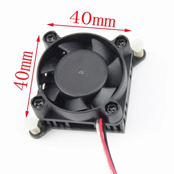 2db Telek 40x40x20mm 40mm Számítógépes Alumínium északi Bolygótartó hűtőborda 12V Elhidegedés Gabonarosta