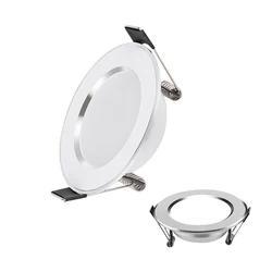 Luminária led downlight de 3w 5w 7w 9w 12w 15w, lâmpada embutida redonda, 220v 230v 240v 110v, para quarto e áreas internas