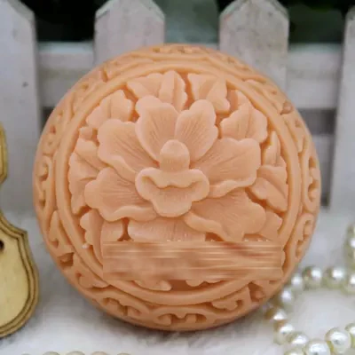 Silicone Soaps Mould Molds Rose Flower Mold Silicone Crafted Molds Handmade Soap Mould Craft DIY Candle Resin PRZY Eco-friendly