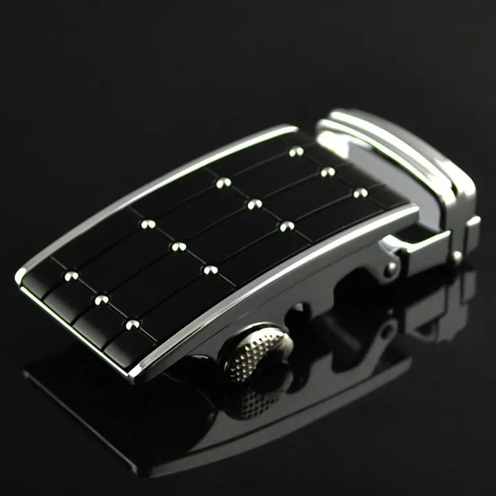 Fashion Men\'s Business Alloy Automatic Buckle Unique Men Plaque belt Buckles for 3.5cm Ratchet men Apparel Accessories LY1751