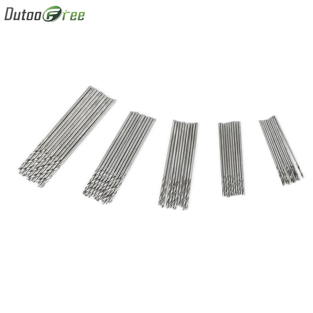 Dutoofree Micro HSS Drill Bits Straight Twist Drill Bits Electric Drill Power Tools Dremel Accessories ower Tool Accessories