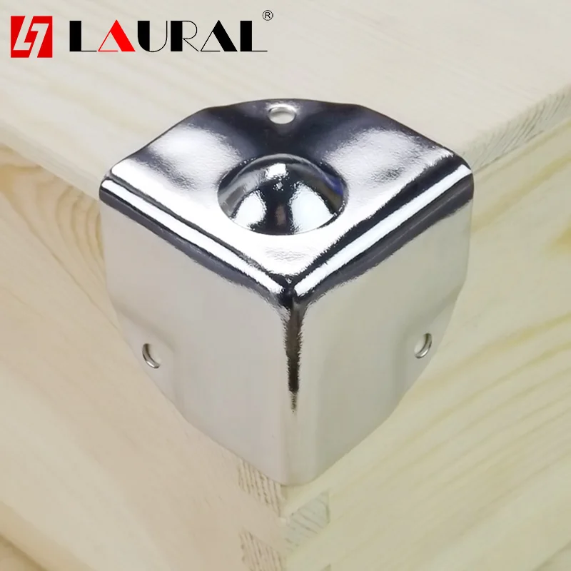 Furniture Wrap Angle  Large Metal Square Edging Tool Aluminum Alloy Box Pressure Angle Three Bread Corner Protection Angle