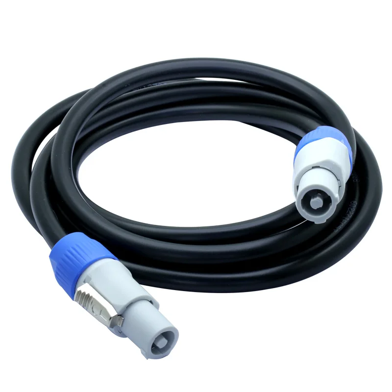 PowerCon Cable 1.5M AC Power Cable for Beam Moving Head Light Extension Speakon Cable in and out RVVP 2.5mm Square 20A/250V