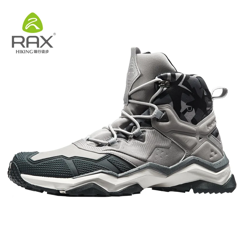 Rax Hiking Shoes Waterproof Outdoor Sports Sneakers for Men Hiking Boots Snow Boots Warm Lightweight Trekking Shoes Breathable