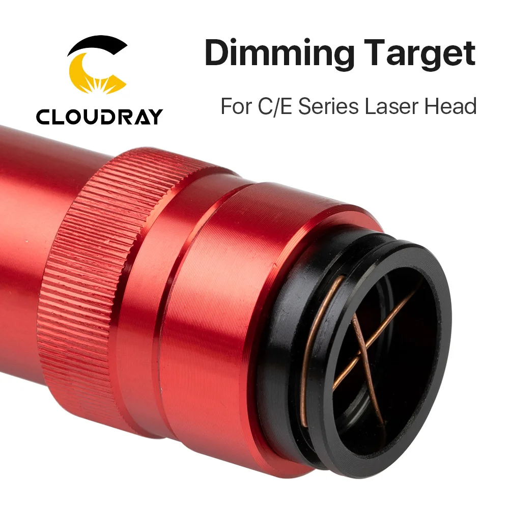 Cloudray Laser Con Đường Hiệu Chỉnh Thiết Bị Đèn Điều Chỉnh Bộ E Hay C Series Đầu Laser CO2 Cắt Laser